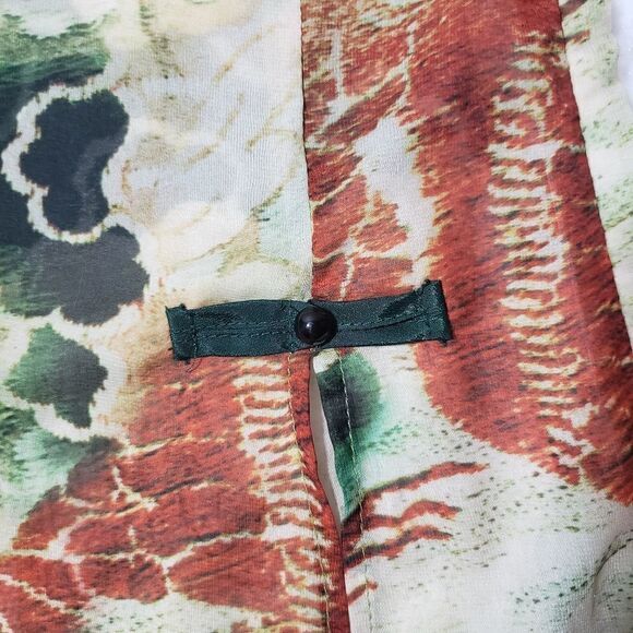 Keyingyi small elegant sheer dress overlay high split - Picture 3 of 8